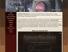 Tablet Screenshot of charlestonvideoservice.com